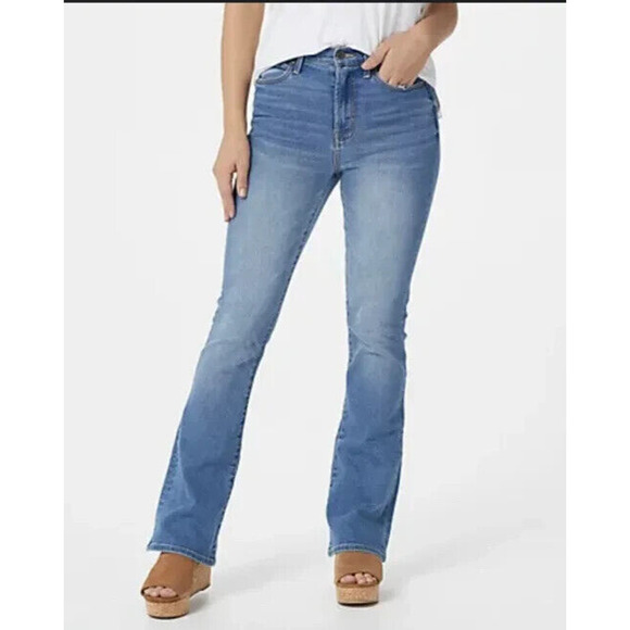 NWT Serra Retreat By Joie Rucker Women’s Blue High Rise Jeans Size 16/36 - Picture 1 of 13
